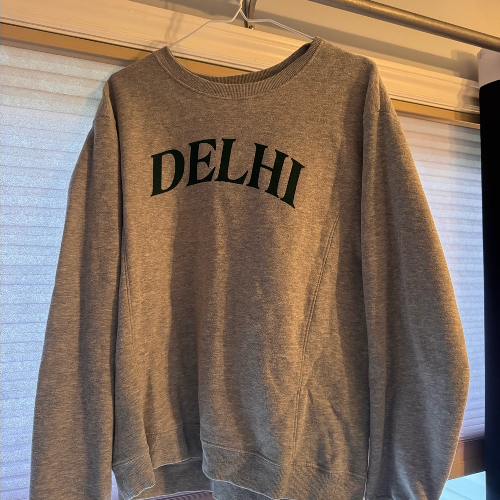 Delhi Crewneck Sweatshirt - Gray